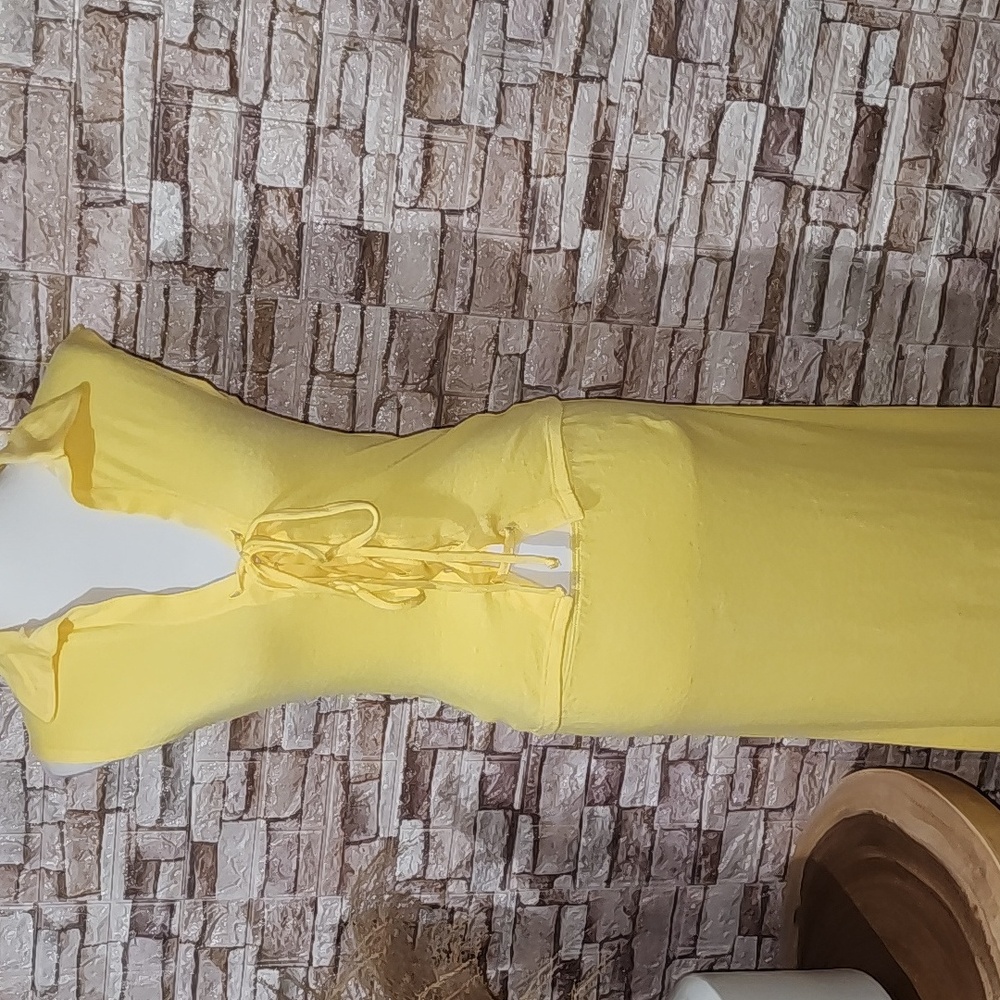 Musier Paris Yellow Top & Skirt